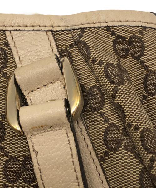 GUCCI（グッチ）GUCCI (グッチ) GGキャンバス トートバッグ ベージュの古着・服飾アイテム