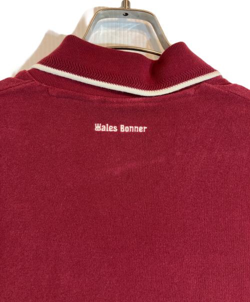 adidas（アディダス）adidas (アディダス) WALES BONNER (ウェールズボナー) WB TERRY POLO レッド サイズ:XLの古着・服飾アイテム