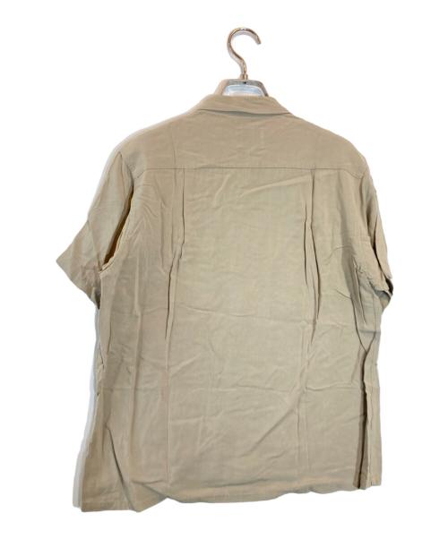 BRENT（ブレント）BRENT (ブレント) オープンカラーシャツ ベージュ サイズ:15-151/2の古着・服飾アイテム