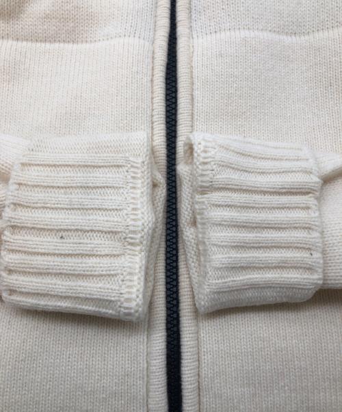 STONE ISLAND（ストーンアイランド）STONE ISLAND (ストーンアイランド) Wジップウールパーカー アイボリー サイズ:SIZE Sの古着・服飾アイテム