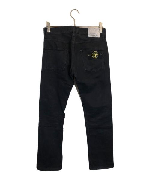 STONE ISLAND（ストーンアイランド）STONE ISLAND (ストーンアイランド) ロゴワッペン デニムパンツ ブラック サイズ:SIZE W29×L34の古着・服飾アイテム
