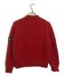 STONE ISLAND (ストーンアイランド) ハーフジップニット レッド サイズ:SIZE M：25000円