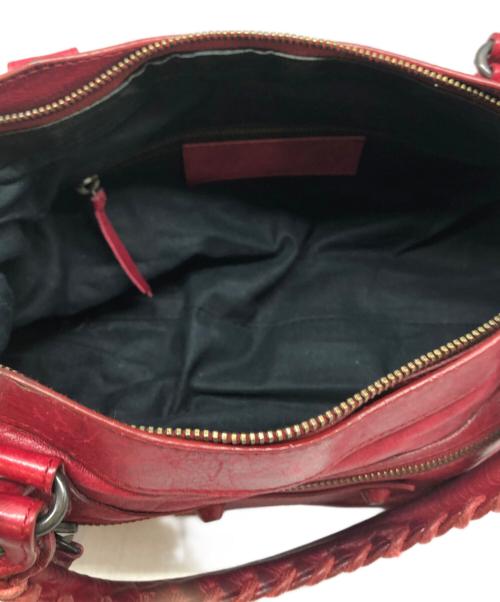 BALENCIAGA（バレンシアガ）BALENCIAGA (バレンシアガ) ザ・ファースト 2WAYバッグ レッドの古着・服飾アイテム
