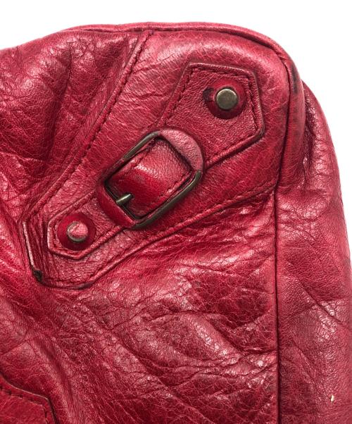 BALENCIAGA（バレンシアガ）BALENCIAGA (バレンシアガ) ザ・ファースト 2WAYバッグ レッドの古着・服飾アイテム