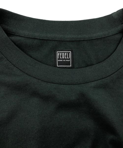 FEDELI（フェデーリ）FEDELI (フェデーリ) カットソー グリーン サイズ:Sの古着・服飾アイテム
