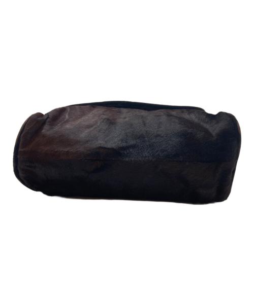 GIORGIO ARMANI（ジョルジョアルマーニ）GIORGIO ARMANI (ジョルジョアルマーニ) ハラコショルダーバッグ ブラウンの古着・服飾アイテム