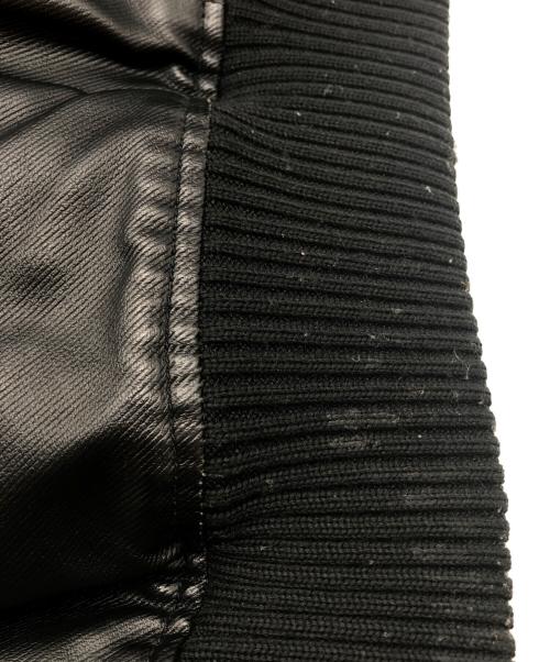 Hysteric Glamour（ヒステリックグラマー）Hysteric Glamour (ヒステリックグラマー) プリマロフトニューレイドツイルジップアップリブブルゾン ブラック サイズ:SIZE Mの古着・服飾アイテム