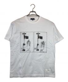 COMME des GARCONS HOMME（コムデギャルソン オム）の古着「ARTWORK PRINT T-SHIRT（アートワークTシャツ）」｜ホワイト