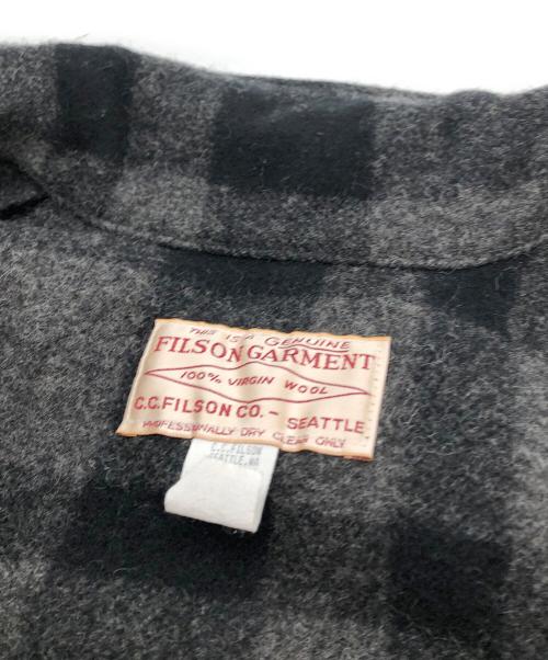 FILSON（フィルソン）FILSON (フィルソン) SINGLE MACKINAW CRUSER グレー サイズ:SIZE 40の古着・服飾アイテム
