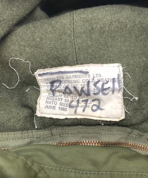 Canadian Army（カナダ軍）CANADIAN ARMY (カナダ軍) ECW コンバットパーカー オリーブ サイズ:5 REGULAR/ MEDIUMの古着・服飾アイテム