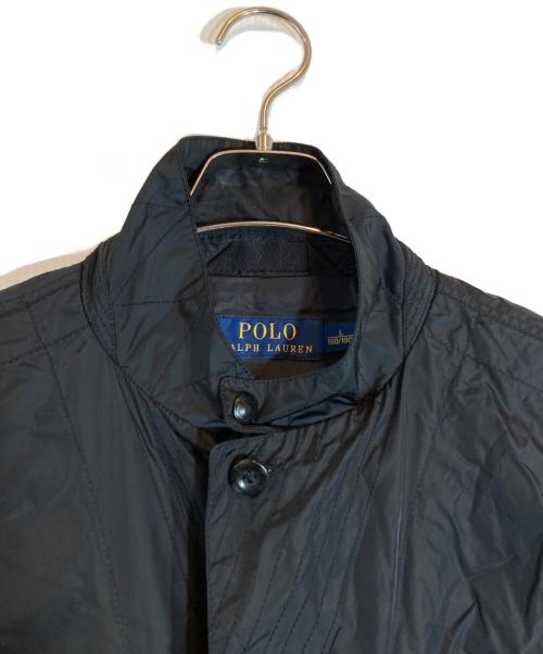 POLO RALPH LAUREN（ポロ・ラルフローレン）POLO RALPH LAUREN (ポロ・ラルフローレン) ナイロンハンティングジャケット ブラック サイズ:180/100Aの古着・服飾アイテム