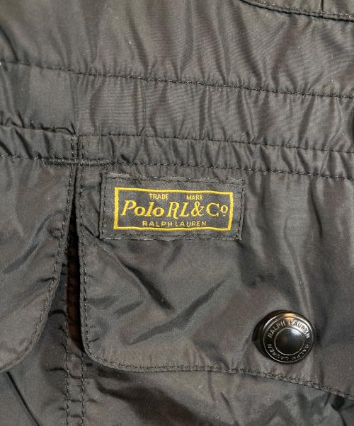 POLO RALPH LAUREN（ポロ・ラルフローレン）POLO RALPH LAUREN (ポロ・ラルフローレン) ナイロンハンティングジャケット ブラック サイズ:180/100Aの古着・服飾アイテム