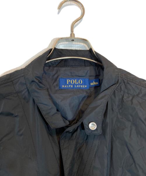 POLO RALPH LAUREN（ポロ・ラルフローレン）POLO RALPH LAUREN (ポロ・ラルフローレン) ナイロンハンティングジャケット ブラック サイズ:180/100Aの古着・服飾アイテム
