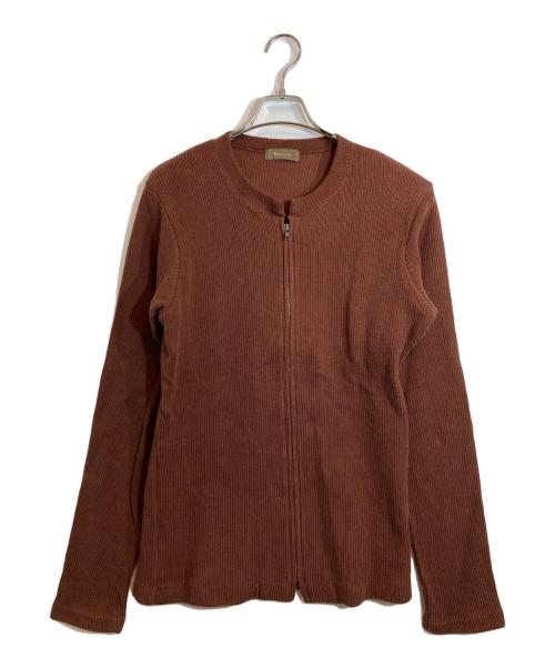 Y's for men（ワイズフォーメン）Y'S for men (ワイズフォーメン) ドライバーズニット ブラウン サイズ:無しの古着・服飾アイテム