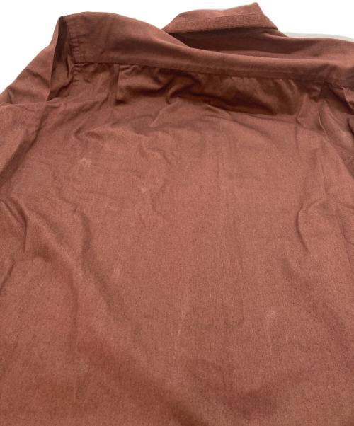 Y's for men（ワイズフォーメン）Y'S for men (ワイズフォーメン) ニットラインオープンカラーシャツ ブラウン サイズ:SIZE 3の古着・服飾アイテム