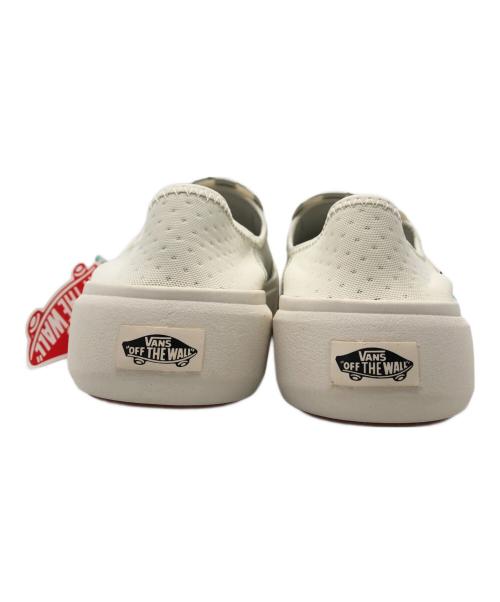 VANS（ヴァンズ）VANS (ヴァンズ) COMFYCUSH ONE CHECKERBOARD GREEN/MARSHMALLOW グリーン サイズ:26.5㎝ 未使用品の古着・服飾アイテム