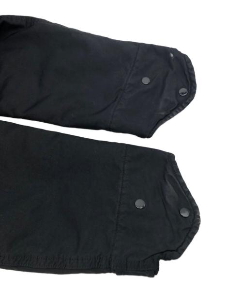 STONE ISLAND（ストーンアイランド）STONE ISLAND (ストーンアイランド) ワッペン付きミリタリーモッズコート ブラック サイズ:Mの古着・服飾アイテム