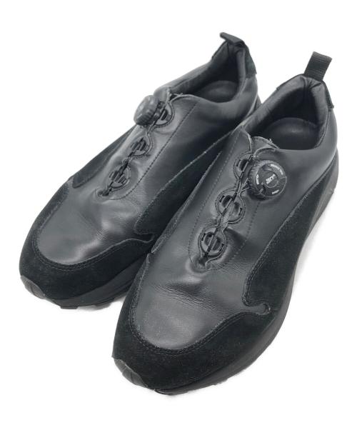 PLAYGROUND（プレイグラウンド）PLAYGROUND (プレイグラウンド) ADI (アディ) フリーロックシステム ワークシューズ ブラック サイズ:44の古着・服飾アイテム