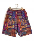 SUPREMEシュプリーム）の古着「Patchwork Knit Short」｜レッド