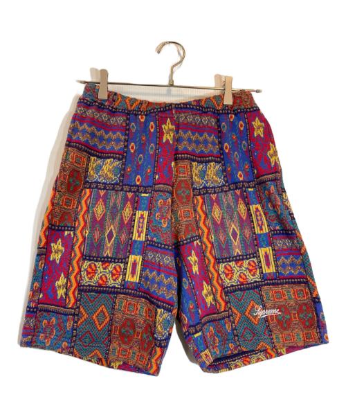 SUPREME（シュプリーム）Supreme (シュプリーム) Patchwork Knit Short レッド サイズ:Sの古着・服飾アイテム