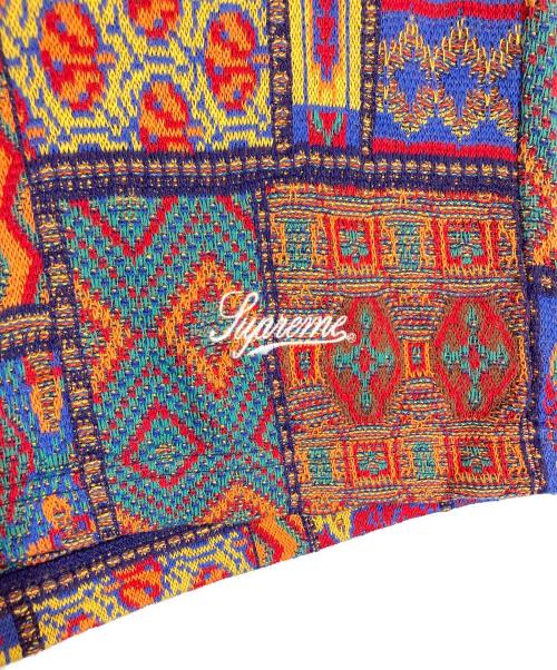 SUPREME（シュプリーム）Supreme (シュプリーム) Patchwork Knit Short レッド サイズ:Sの古着・服飾アイテム