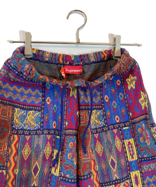 SUPREME（シュプリーム）Supreme (シュプリーム) Patchwork Knit Short レッド サイズ:Sの古着・服飾アイテム