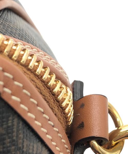 CELINE（セリーヌ）CELINE (セリーヌ) キュイル トリオンフ スモールボストンバッグ ブラウンの古着・服飾アイテム