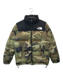 THE NORTH FACE（ザ ノース フェイス）の古着「Novelty Nuptse Jacket（ノベルティー ヌプシジャケット）」｜カーキ