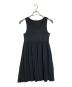 PLEATS PLEASE（プリーツプリーズ）の古着「ノースリーブワンピース」｜ブラック