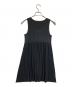 PLEATS PLEASE (プリーツプリーズ) ノースリーブワンピース ブラック サイズ:3：10000円