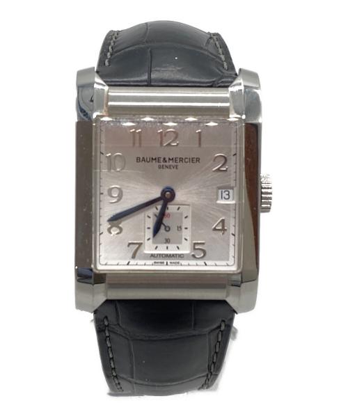 BAUME & MERCIER（ボームアンドメルシエ）BAUME & MERCIER (ボームアンドメルシエ) パンプトンオートマティック シルバーの古着・服飾アイテム