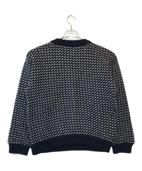 L.L.Bean（エルエルビーン）L.L.Bean (エルエルビーン) バーズアイニット ネイビー サイズ:MEDIUMの古着・服飾アイテム