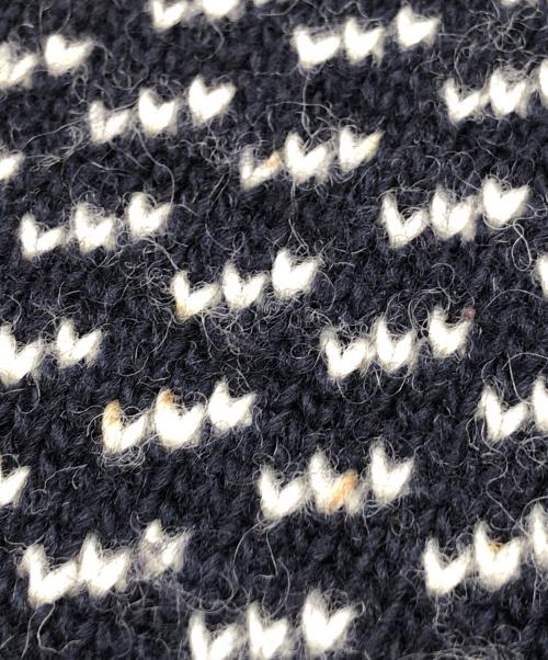 L.L.Bean（エルエルビーン）L.L.Bean (エルエルビーン) バーズアイニット ネイビー サイズ:MEDIUMの古着・服飾アイテム