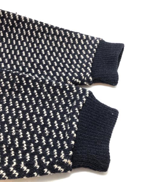 L.L.Bean（エルエルビーン）L.L.Bean (エルエルビーン) バーズアイニット ネイビー サイズ:MEDIUMの古着・服飾アイテム