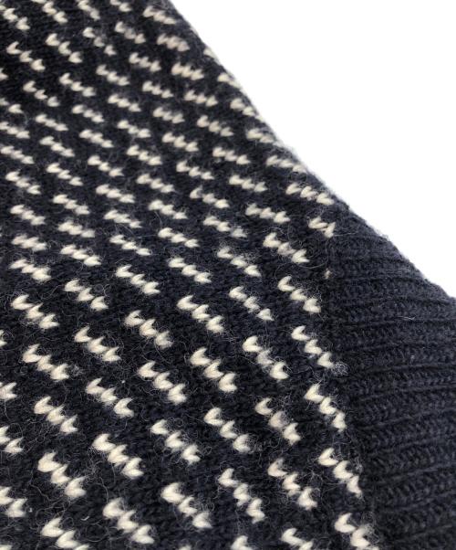 L.L.Bean（エルエルビーン）L.L.Bean (エルエルビーン) バーズアイニット ネイビー サイズ:MEDIUMの古着・服飾アイテム