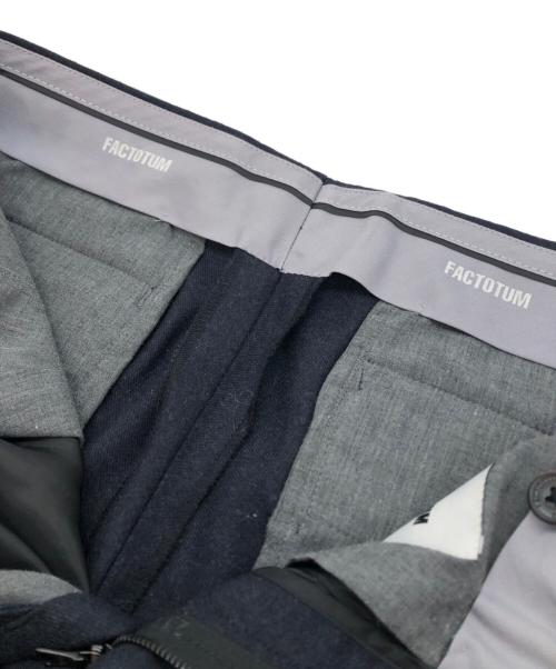 FACTOTUM（ファクトタム）FACTOTUM (ファクトタム) ウールセットアップ ネイビー サイズ:46の古着・服飾アイテム