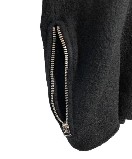 Acne studios（アクネ ストゥディオス）ACNE STUDIOS (アクネ ストゥディオス) MOORE ボイルドウールオーバーサイズハイネックプルオーバーニット ブラック サイズ:XSの古着・服飾アイテム