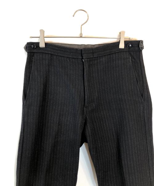 COMME des GARCONS HOMME PLUS（コムデギャルソンオムプリュス）COMME des GARCONS HOMME PLUS (コムデギャルソンオムプリュス) ウールパンツ ブラック サイズ:Sの古着・服飾アイテム