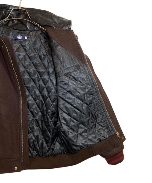 SOL soonerorlater（スーナーオアレイター）SOL soonerorlater (スーナーオアレイター) VARSITY JACKET ブラウン サイズ:Mの古着・服飾アイテム