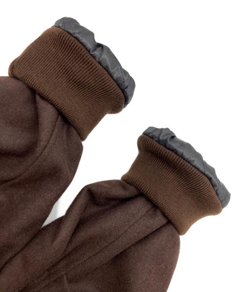 SOL soonerorlater（スーナーオアレイター）SOL soonerorlater (スーナーオアレイター) VARSITY JACKET ブラウン サイズ:Mの古着・服飾アイテム