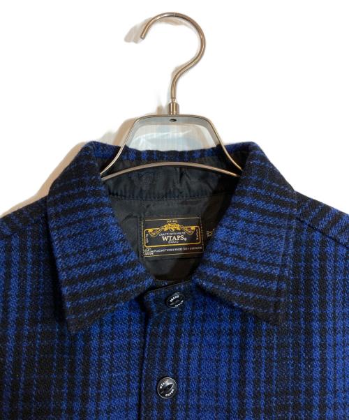 WTAPS（ダブルタップス）WTAPS (ダブルタップス) VATOS L/S 開襟 WOOL SHIRT ネイビー サイズ:Mの古着・服飾アイテム