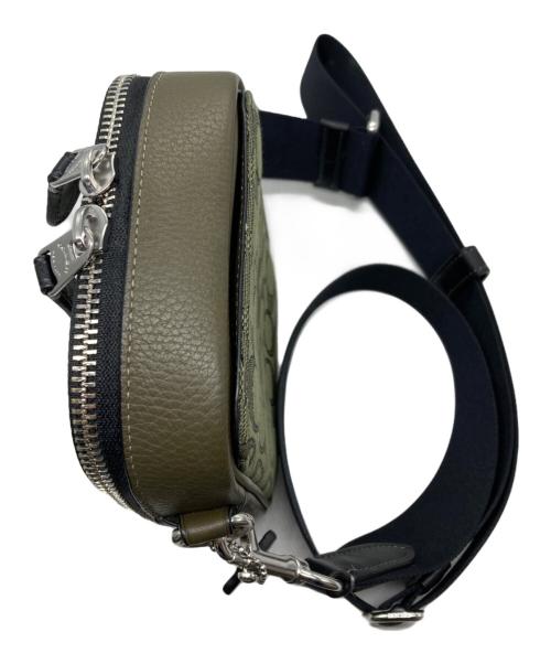 COACH（コーチ）COACH (コーチ) スタントン クロスボディ・シグネチャー ジャカード カーキの古着・服飾アイテム