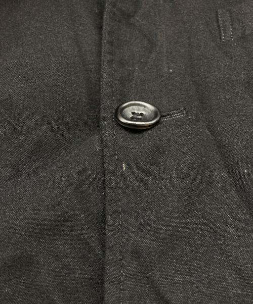 COMME des GARCONS HOMME（コムデギャルソン オム）COMME des GARCONS HOMME (コムデギャルソン オム) ポリ縮絨チェスターコート ブラック サイズ:Mの古着・服飾アイテム