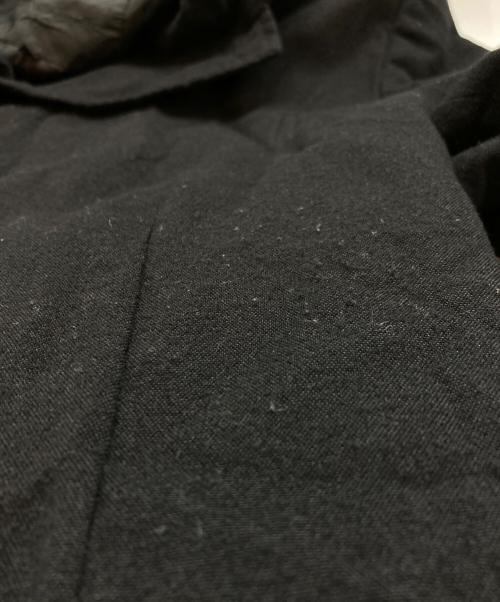 COMME des GARCONS HOMME（コムデギャルソン オム）COMME des GARCONS HOMME (コムデギャルソン オム) ポリ縮絨チェスターコート ブラック サイズ:Mの古着・服飾アイテム