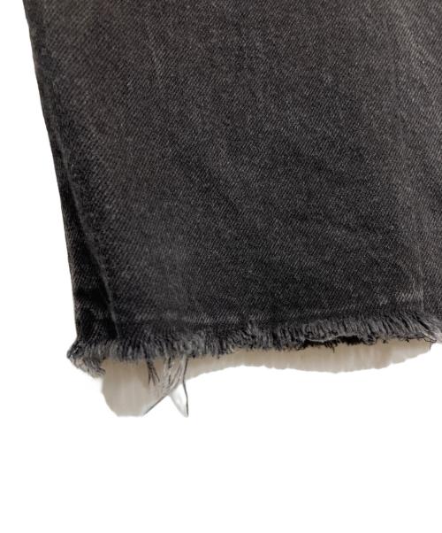 77circa（ナナナナサーカ）77circa (ナナナナサーカ) Curensology (カレンソロジー) リメイクデニムパンツ ブラック サイズ:表記無しの古着・服飾アイテム