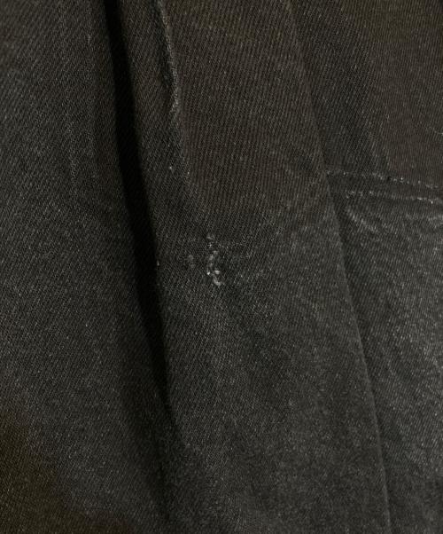 77circa（ナナナナサーカ）77circa (ナナナナサーカ) Curensology (カレンソロジー) リメイクデニムパンツ ブラック サイズ:表記無しの古着・服飾アイテム