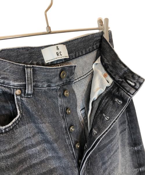 Curensology（カレンソロジー）Curensology (カレンソロジー) デニムパンツ ブラック サイズ:38の古着・服飾アイテム