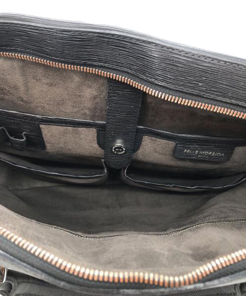 PELLE MORBIDA（ペッレモルビダ）PELLE MORBIDA (ペッレモルビダ) ブリーフケース ブラックの古着・服飾アイテム