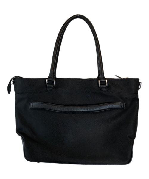 PELLE MORBIDA（ペッレモルビダ）PELLE MORBIDA (ペッレモルビダ) キャピターノ 2WAYトートバッグ ブラックの古着・服飾アイテム