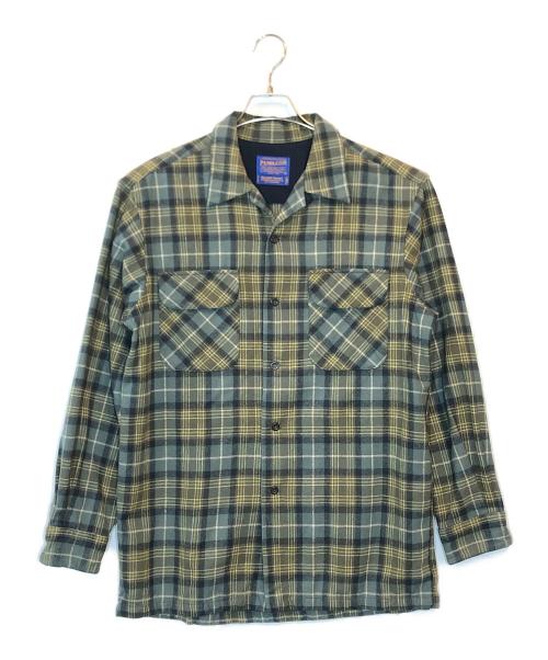 PENDLETON（ペンドルトン）PENDLETON (ペンドルトン) BOARD SHIRT グリーン サイズ:Mの古着・服飾アイテム